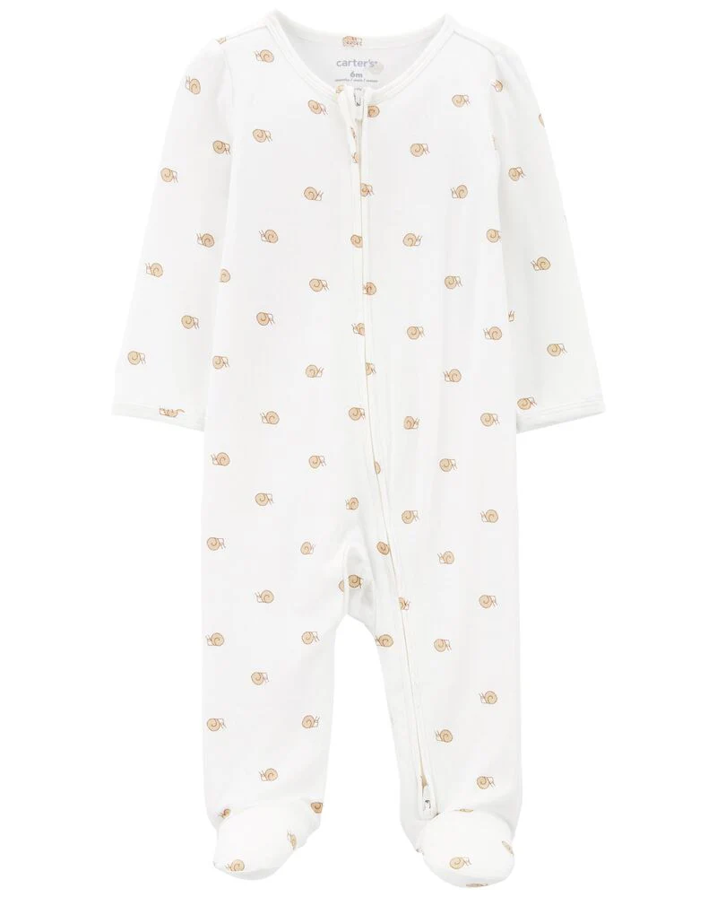 Carter's Zip-Up PurelySoft Sleep and Play ECOVERO