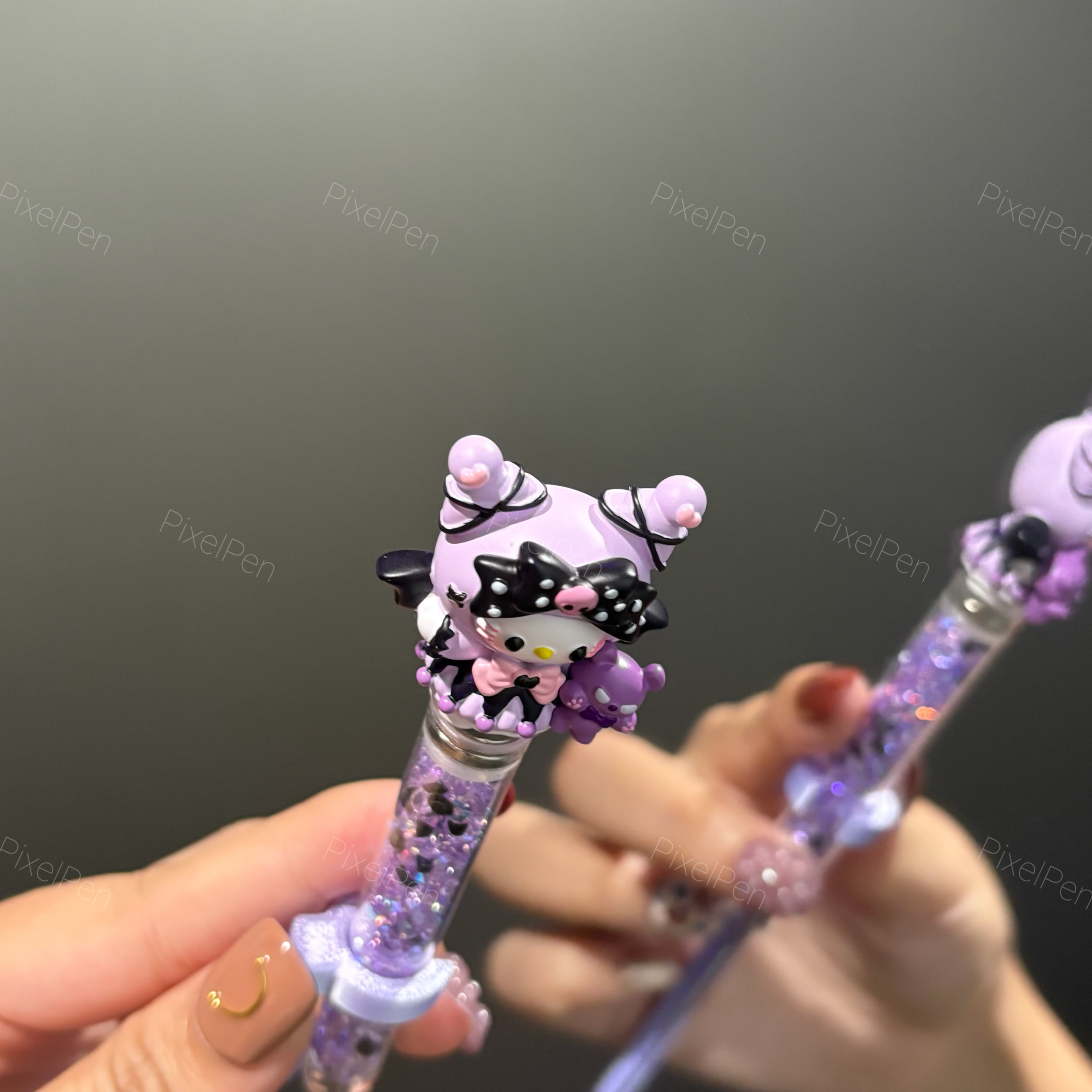 【5mm】PixelPen Magnetic Grip Piecing Bean Pen Tool for big beans | Kuromi