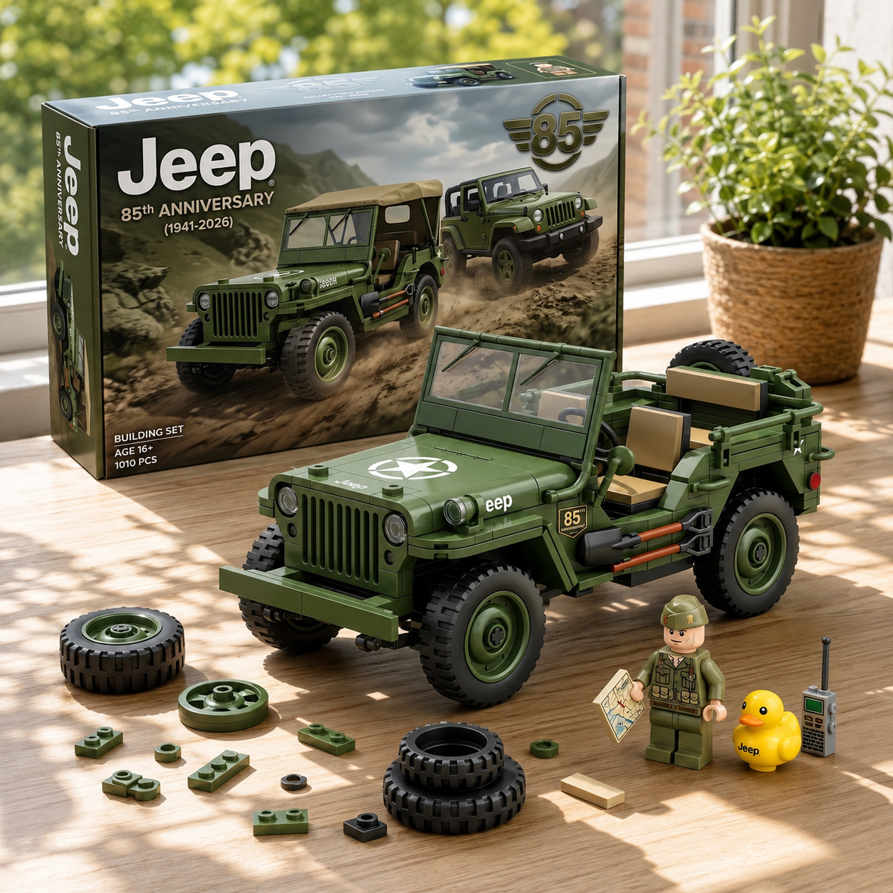 Jeep 85th Anniversary Collector’s Edition Building Set