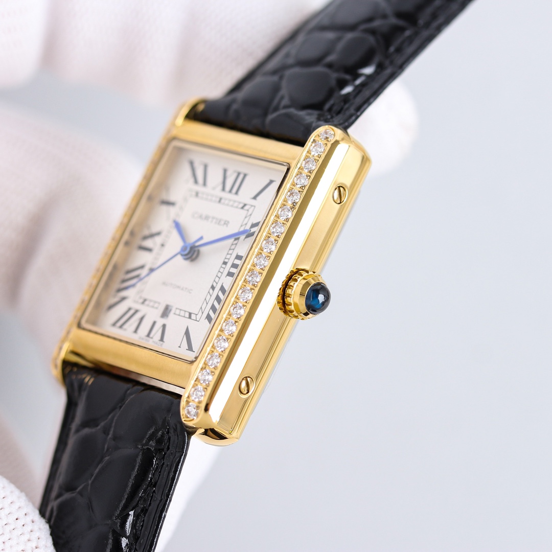 Cartier British Tank Mechanical Edition