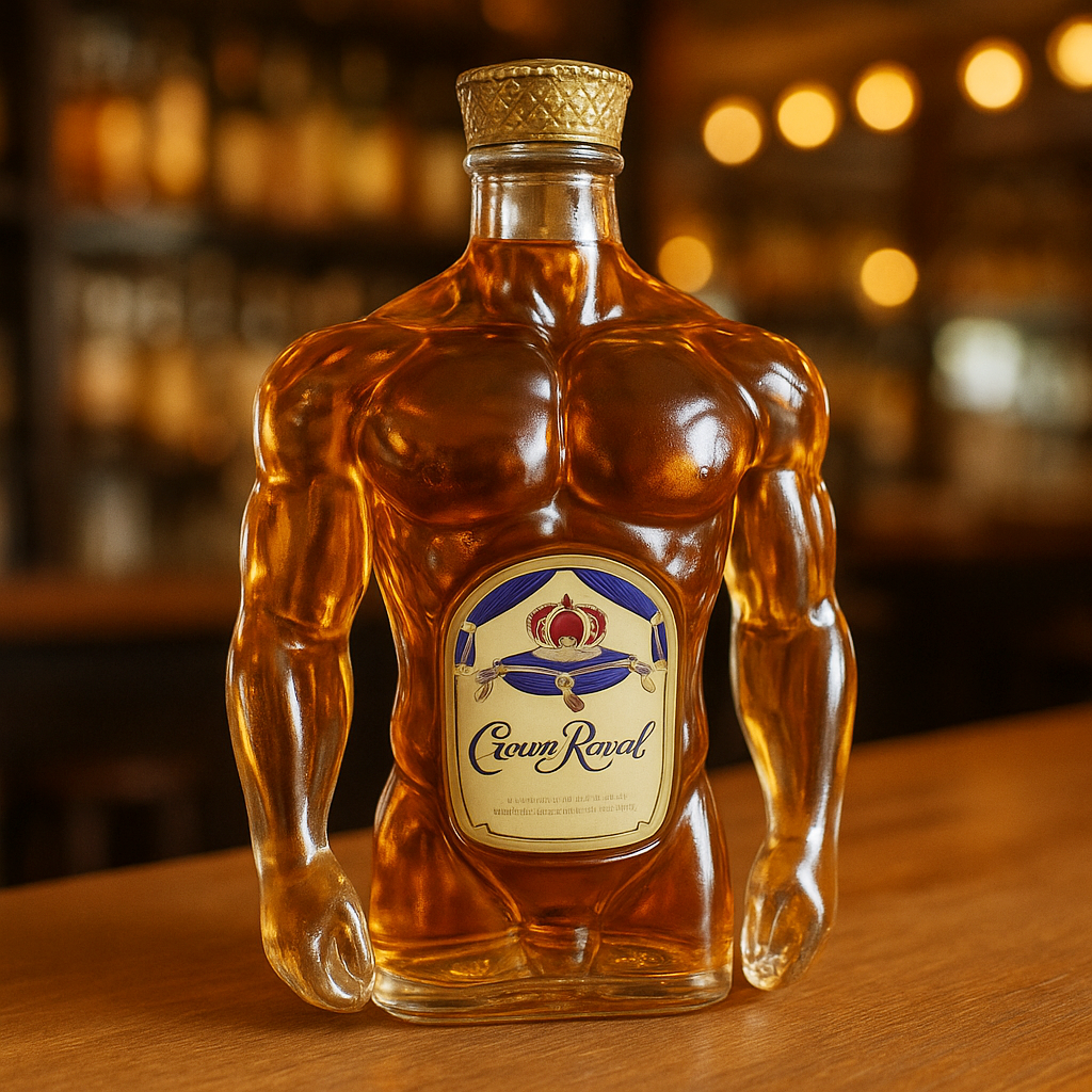 Gentleman Whiskey Bottle