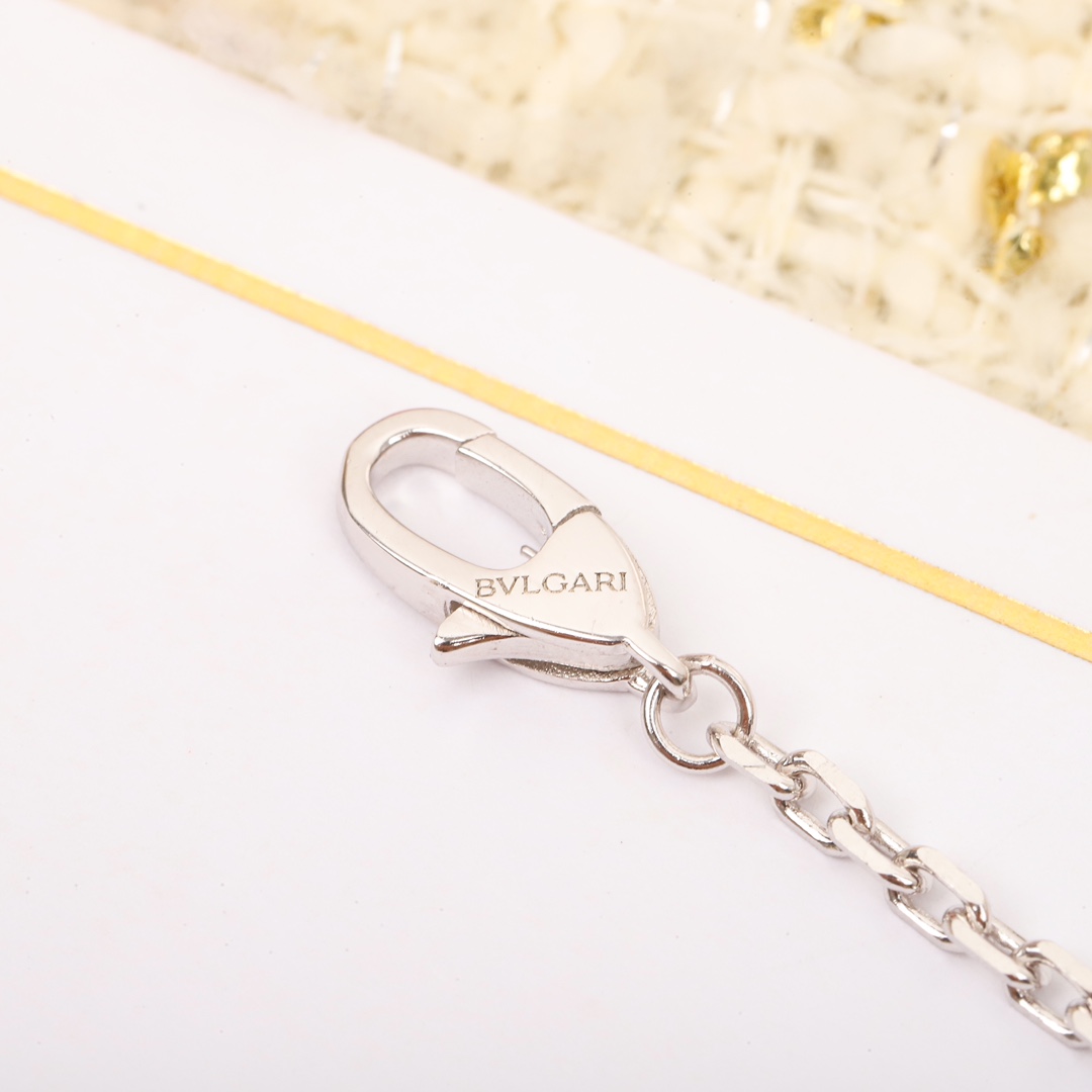Bulgari Colored Diamond Fan Necklace