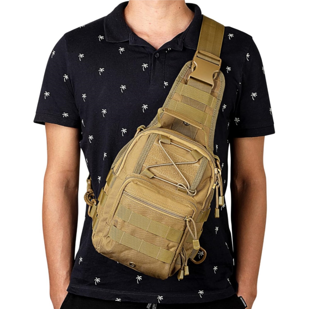 🎄Christmas Hot Sale🎄Multi-functional Sling Shoulder Tactical Bag Backpack for Every Day Carry