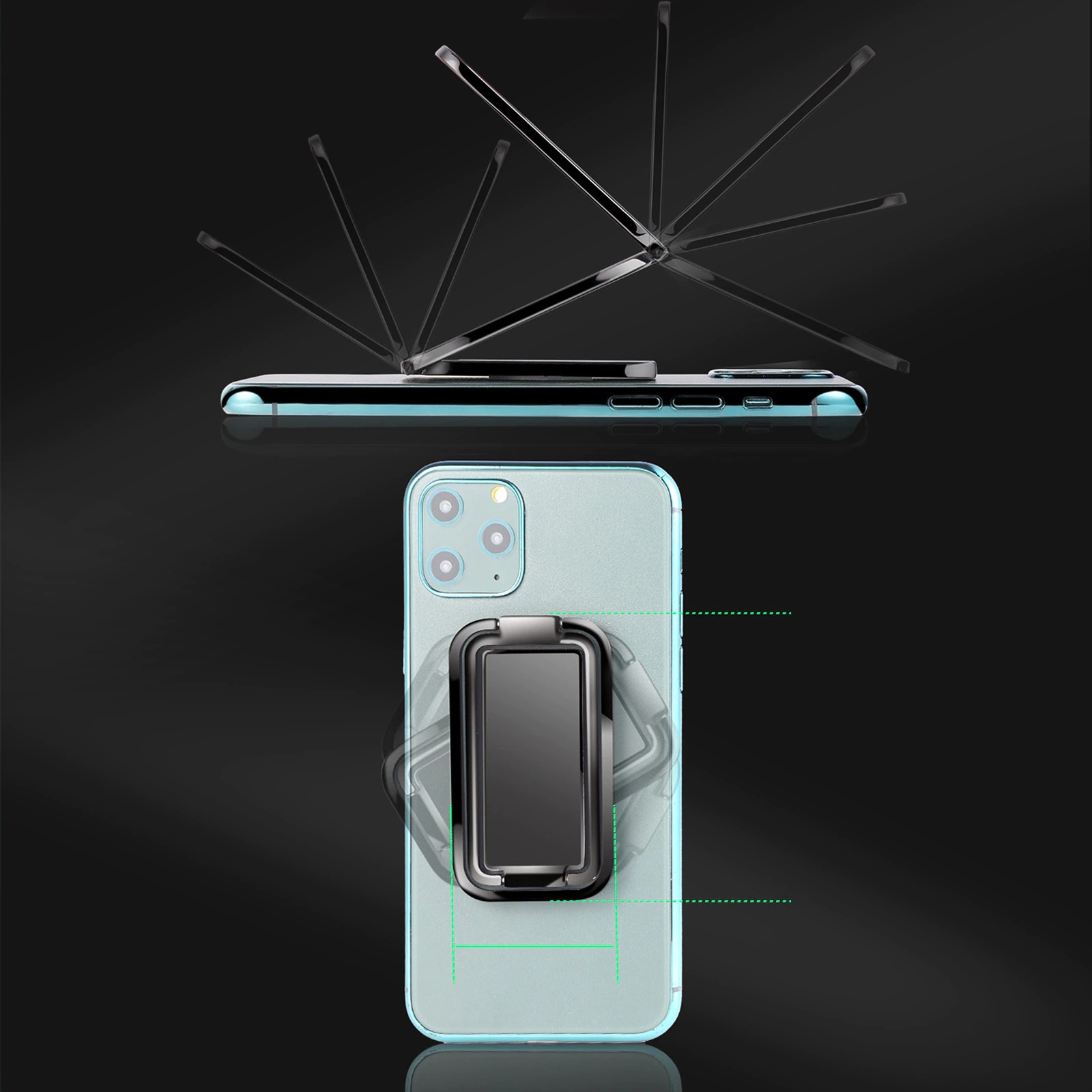 【Summer Day Promotion - SAVE 50% OFF】 Retractable Magnetic Phone Ring Holder(Limited Edition)