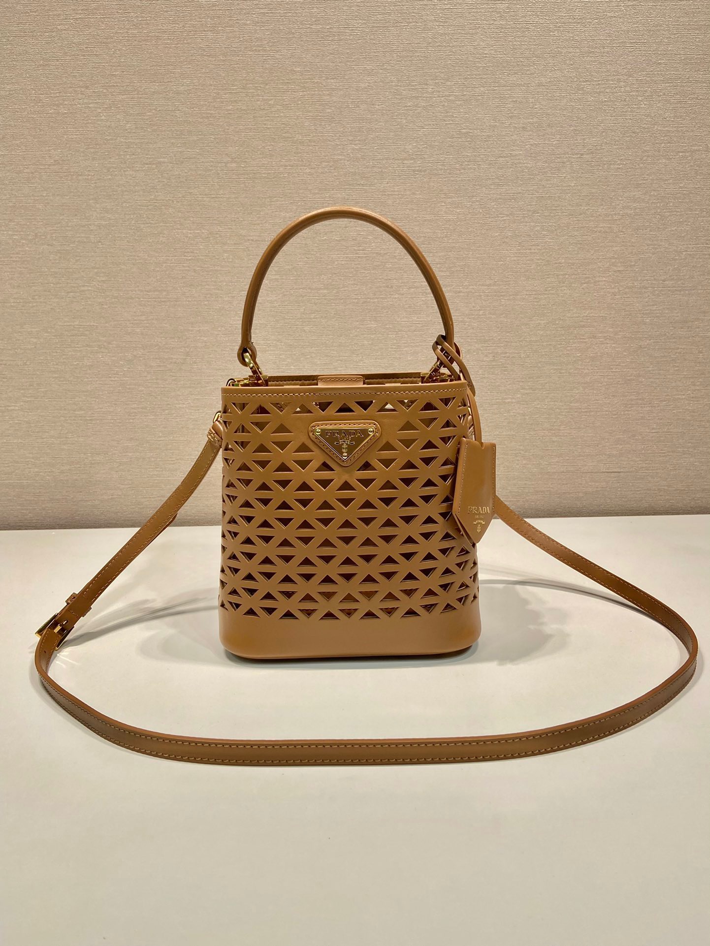 Prada hollow bucket bag 1BA217