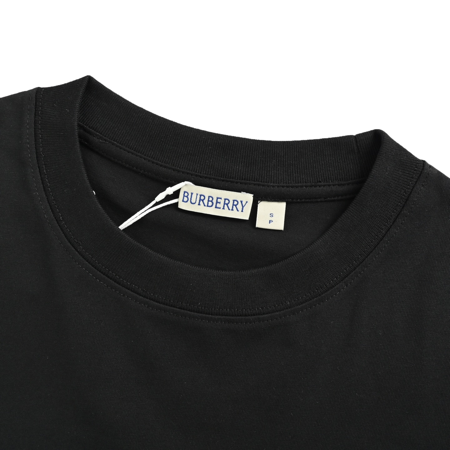 Burberry 25ss Tatami embroidered letter short sleeve