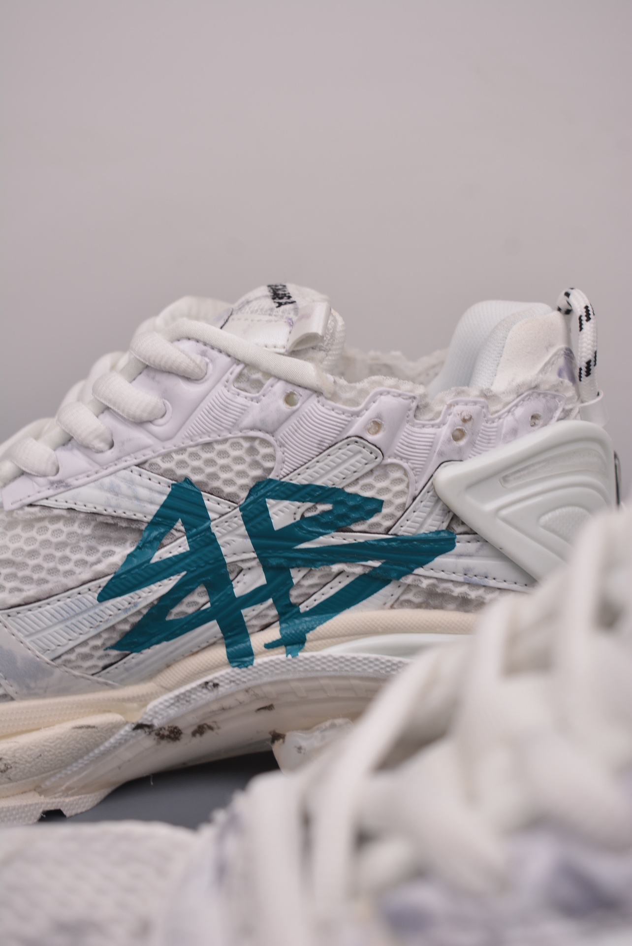 BALENCIAGA Runner SneakerWhiteWater Blue