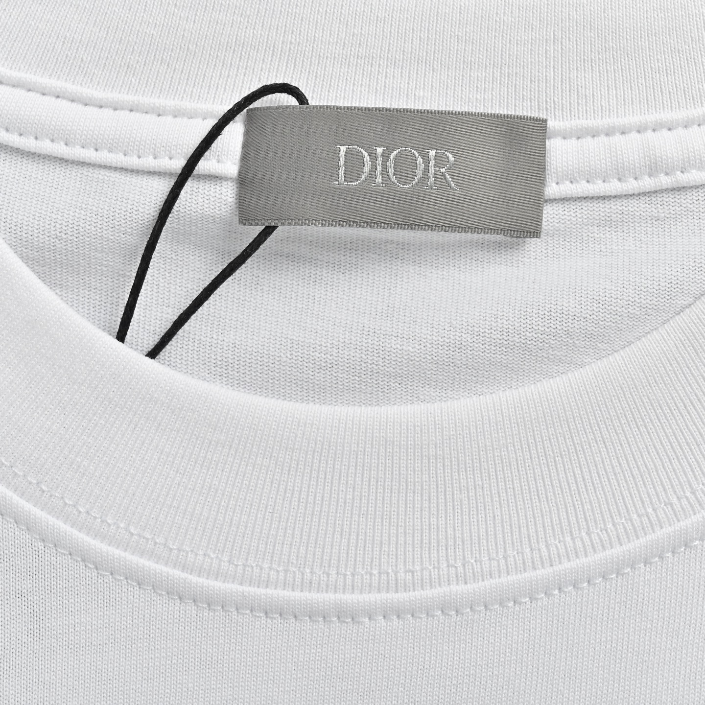 Dior 25ss cat embroidered short sleeve