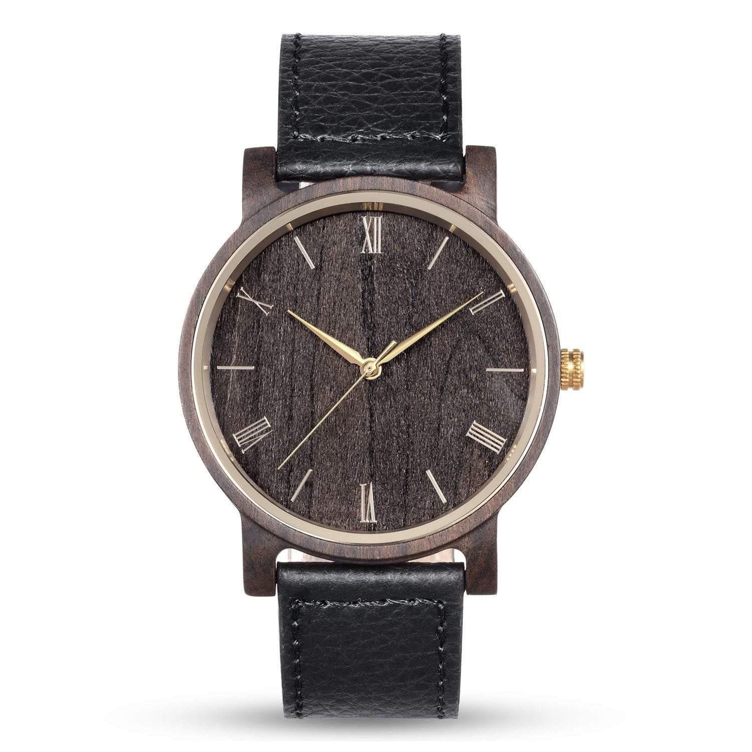 Wooden Watches Black Arce