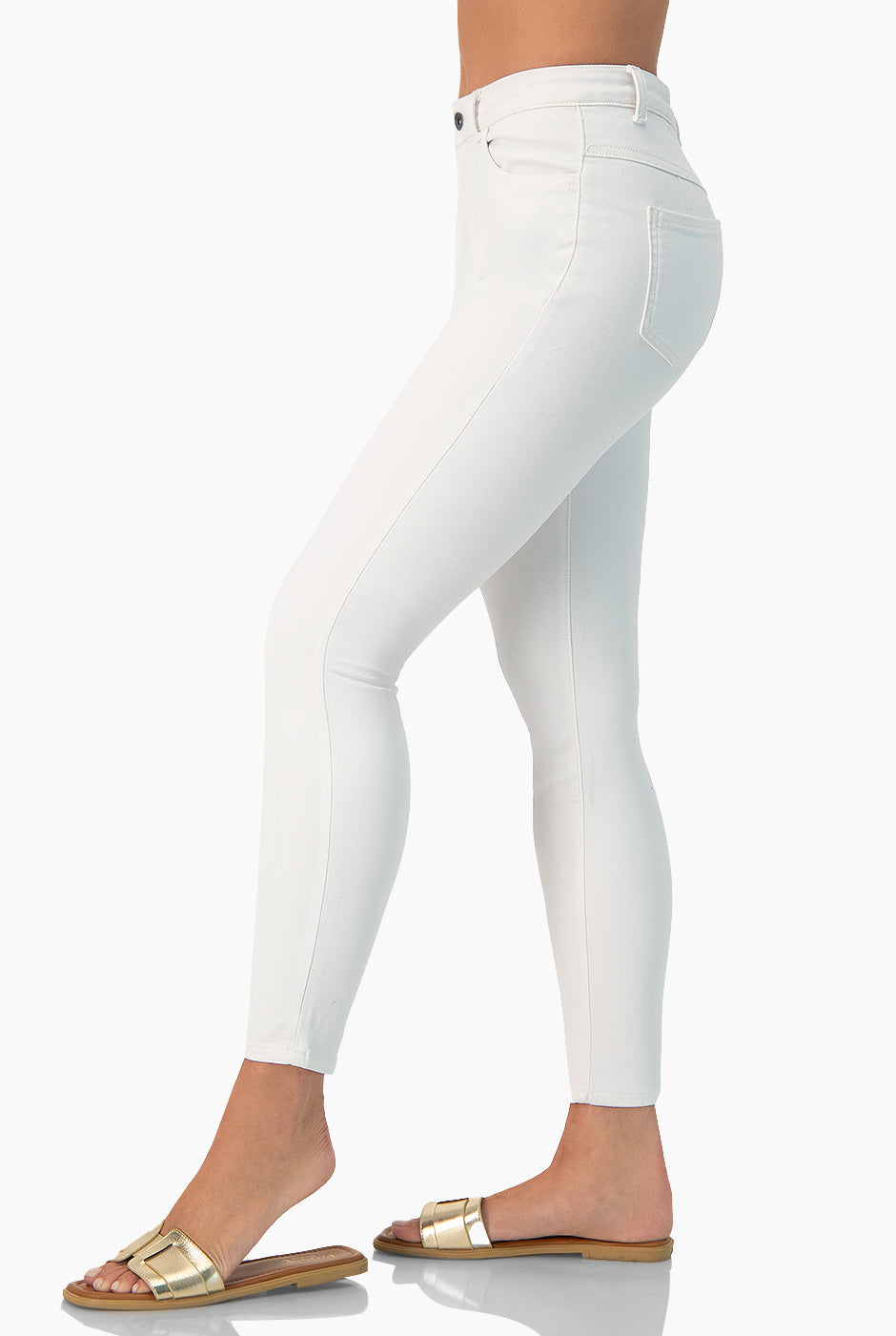 Jeans skinny blanco