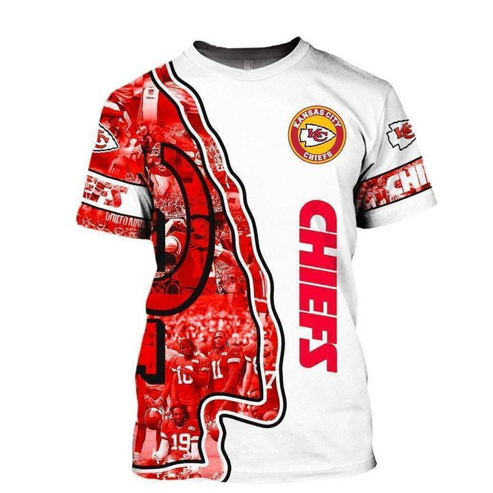 KANSAS CITY CHIEFS 3D HOODIE KKCC017