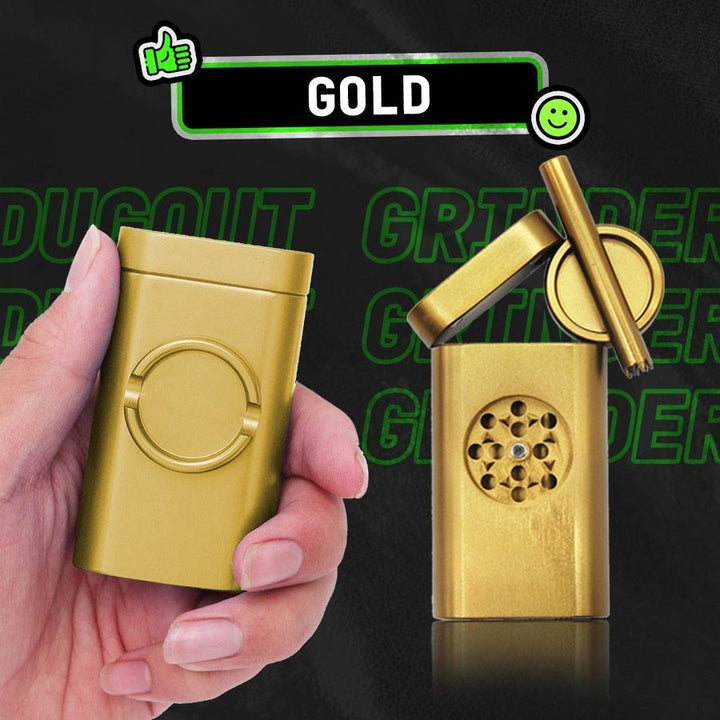 (🔥Last Day Promotion-SAVE 50% OFF)All-in-One Dugout Grinder Container-BUY 2 GET 10% OFF & FREE SHIPPING