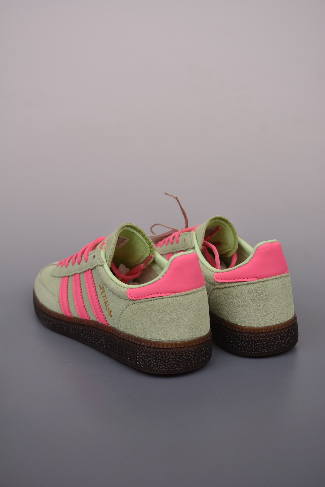 Adidas Handball Spezial Vanilla Green Rose Red IF7498