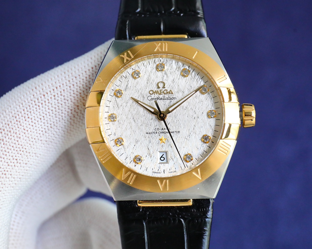 Omega fifth generation constellation series men's watch