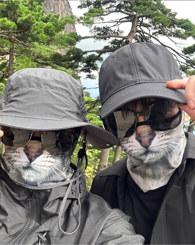 2024 new 3D sun protection ear-hung animal mask