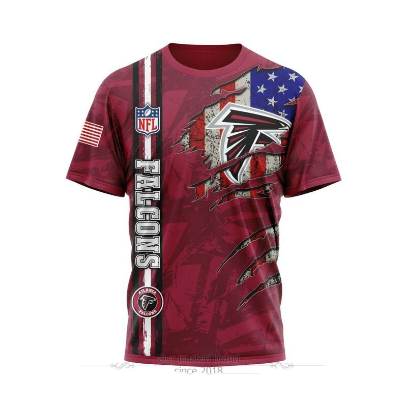 ATLANTA FALCONS 3D HOODIE SKULL0802
