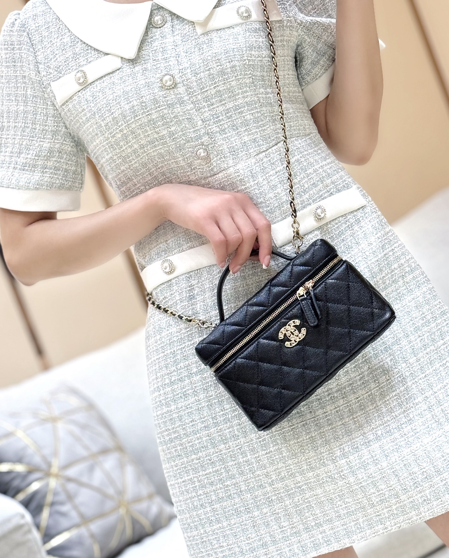 Chanel 25P Limited Edition Heart Diamond Bag AP4513 00108