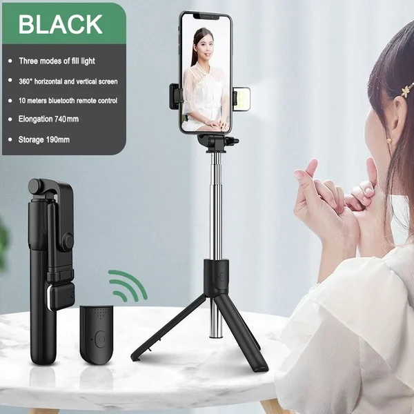 2023 New 6 In 1 Wireless Bluetooth Selfie Stick✨