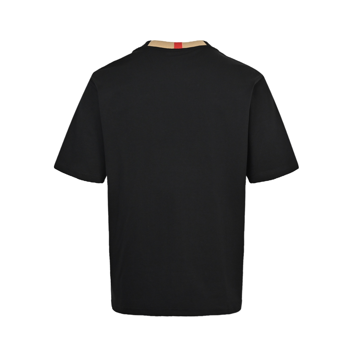 Burberry collar webbing stitching short sleeves