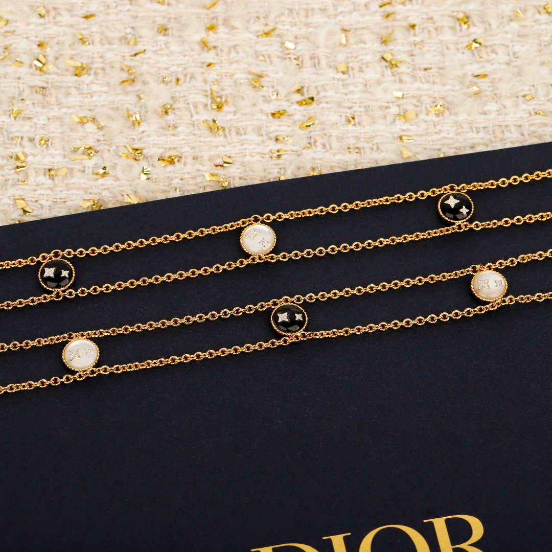 Dior Sun Moon Star Necklace