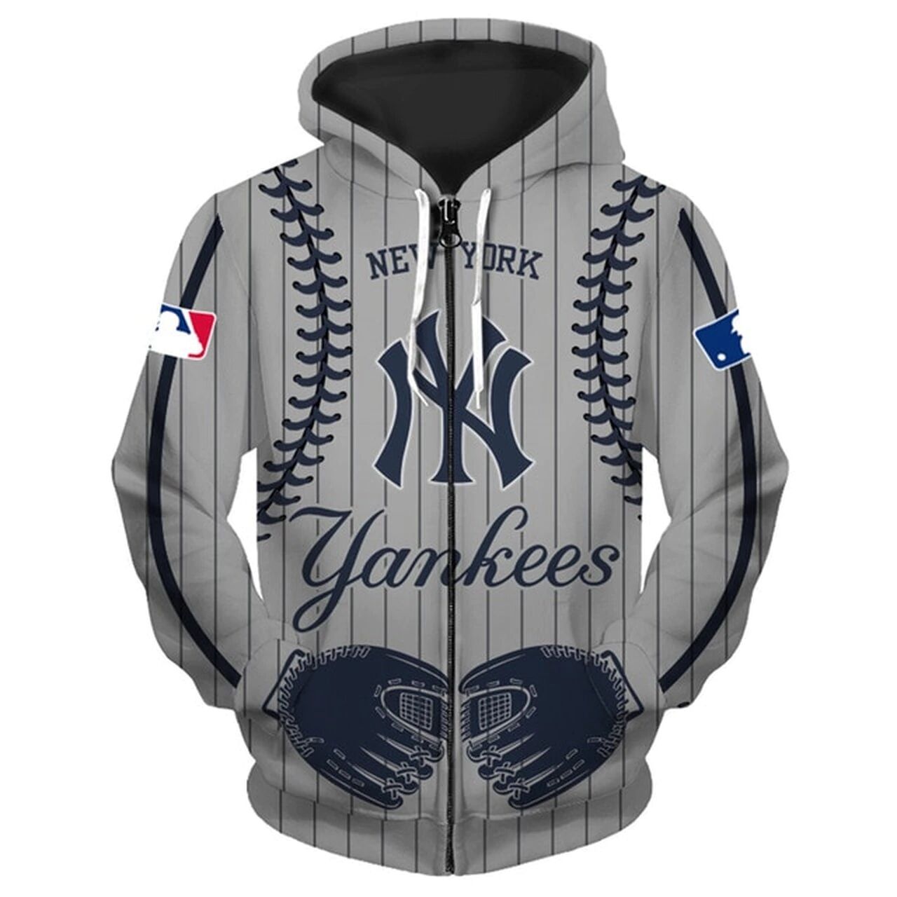 NEW YORK YANKEES 3D HOODIES NYY011