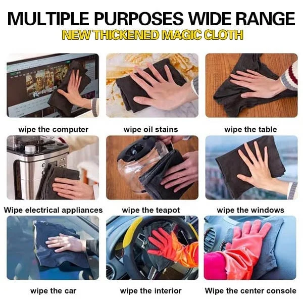 🔥Last Day Promotion - 49% OFF🔥5PCS/SET Thickened Magic Cleaning Clothes-BUY 3 GET 2 FREE & FREE SHIPPING
