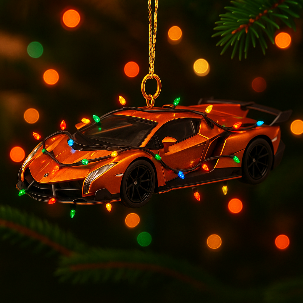 Sports Car Christmas Ornaments