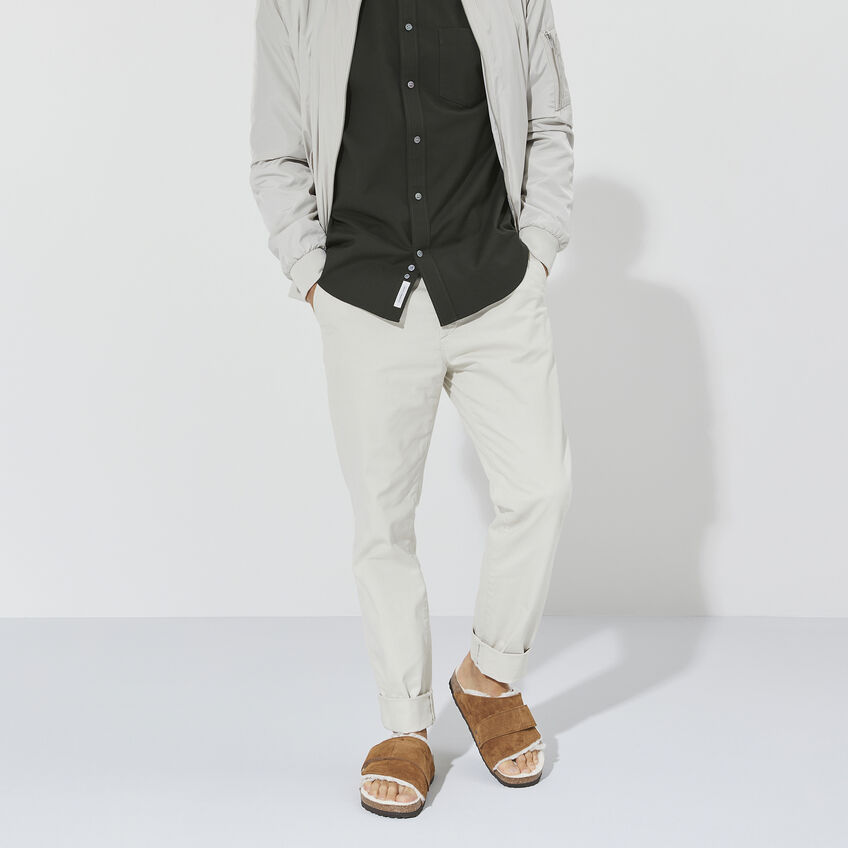 Kyoto Shearling Suede Leather B-56757