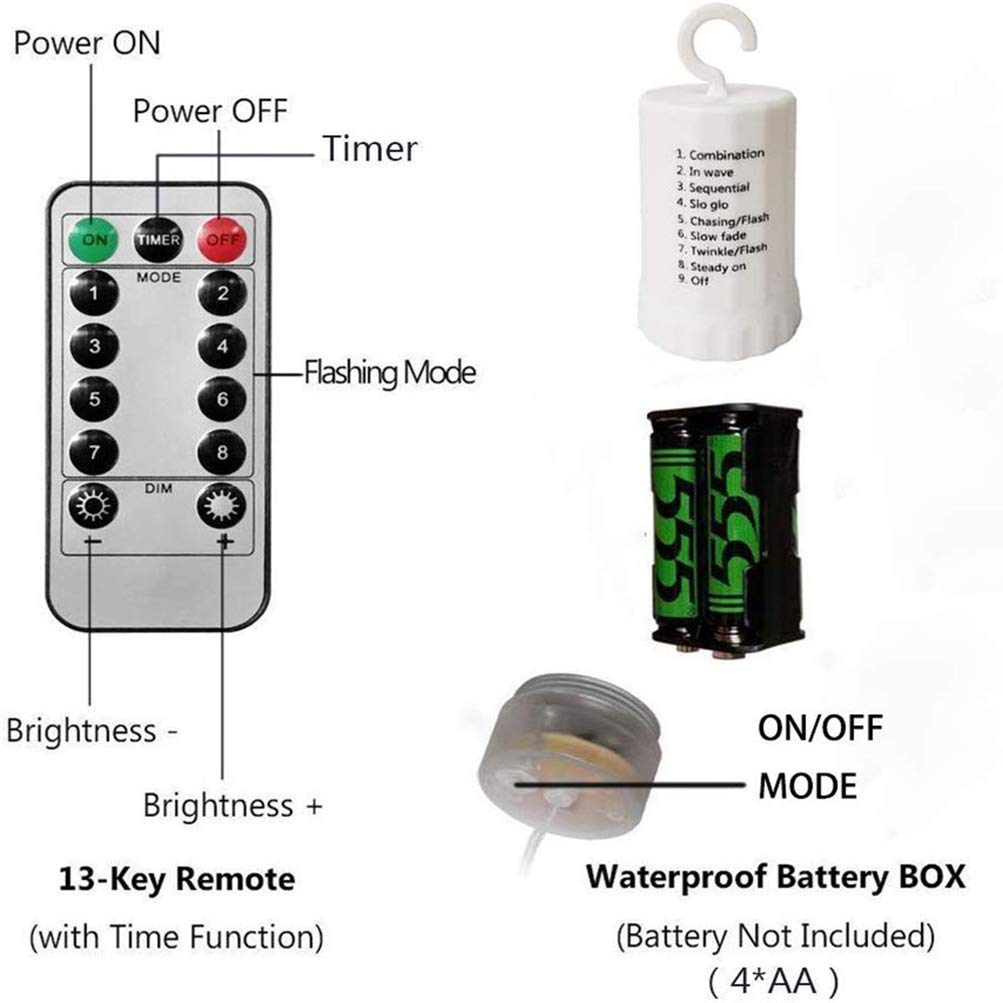 🔥ON SALE🔥6.6Ft LED Firefly Bunch Lights