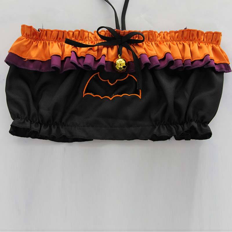 Sexy Pumpkin Cat Lingerie Suit