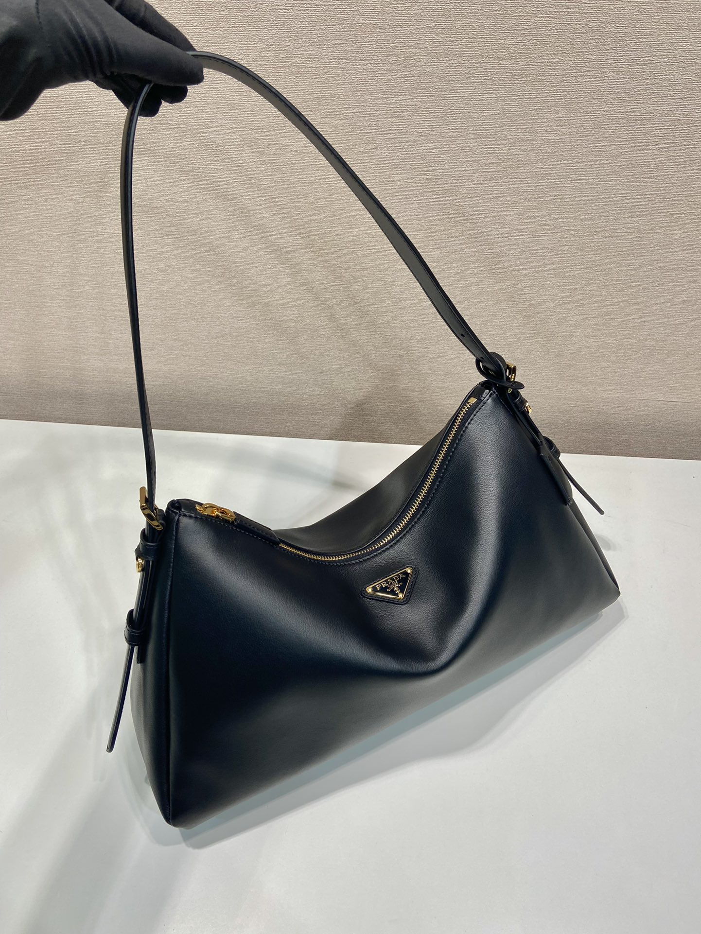 Prada New Aimee Large Underarm Bag 1BC229