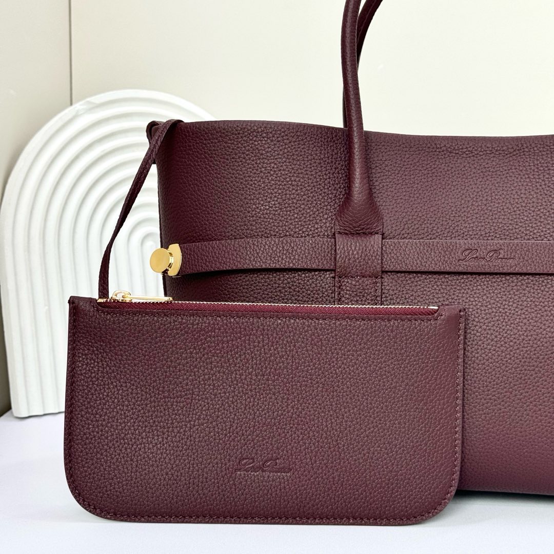 Loro Piana Ghiera Shoer Small Shopping Bag FAO7473