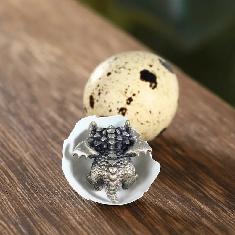 🔥Last day 69% OFF - 🐲🎁Cute Silver Dragon Bracelet