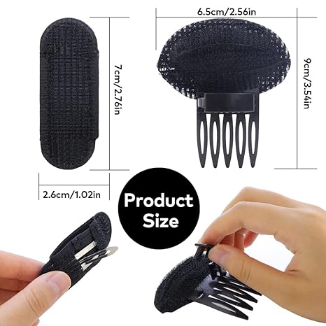 Invisible Fluffy Hair Clip