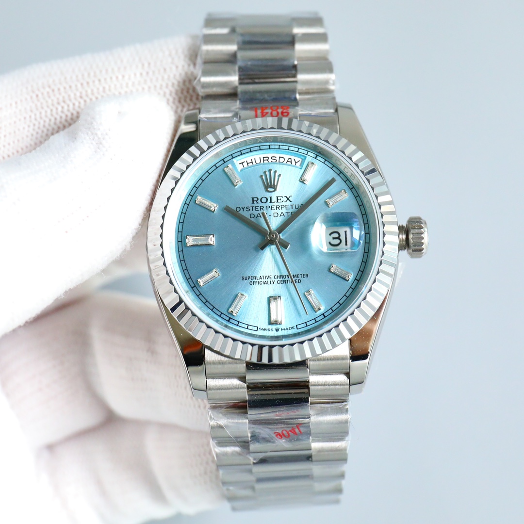 Rolex 36mm jewel dial series watch