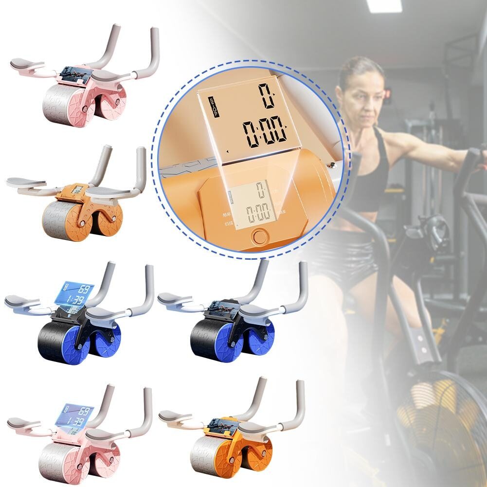 Hot Sale🔥Auto-rebound Ab Wheel with Elbow Support