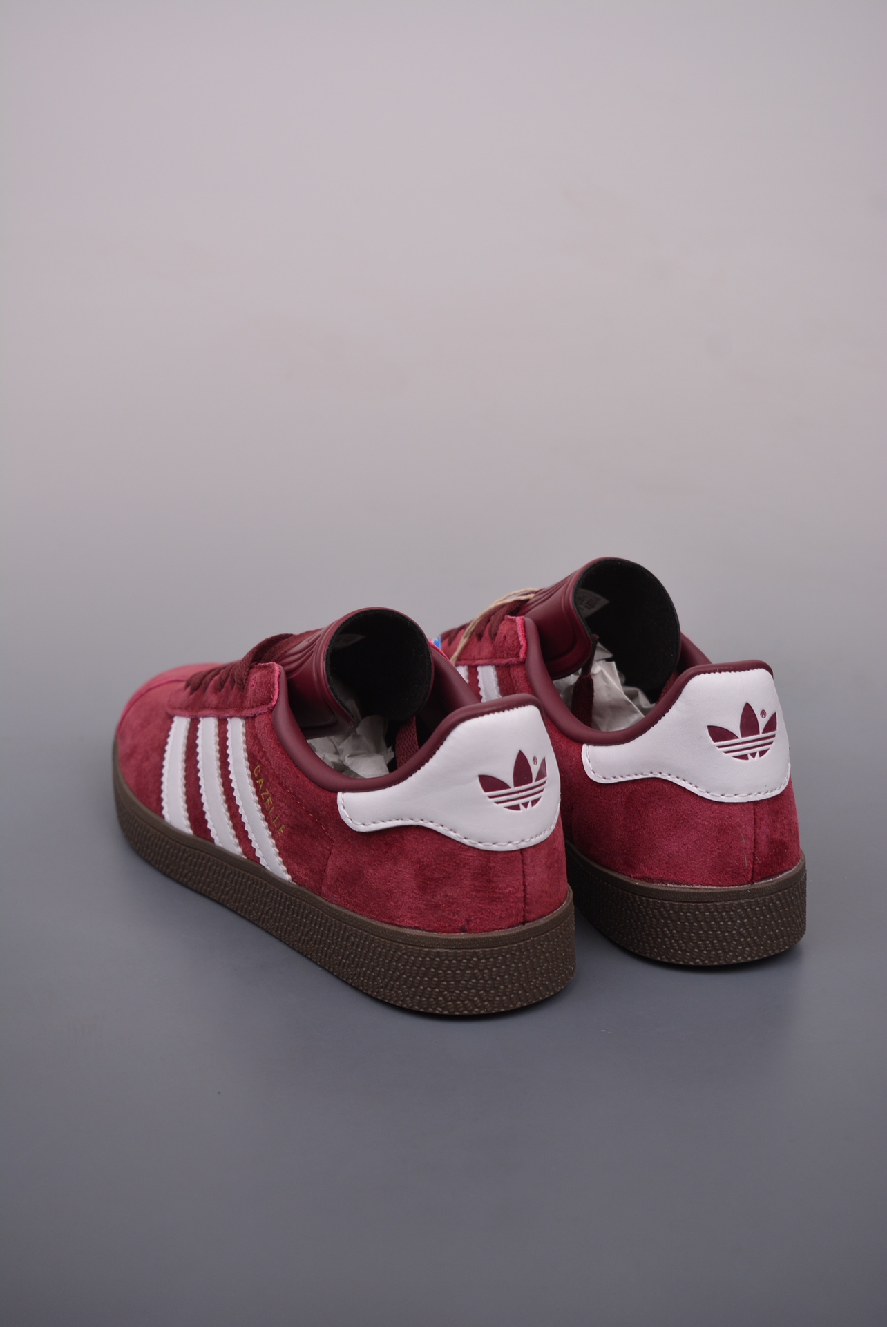 Adidas Originals Gazelle 90 Suede Wine Red White IG4990