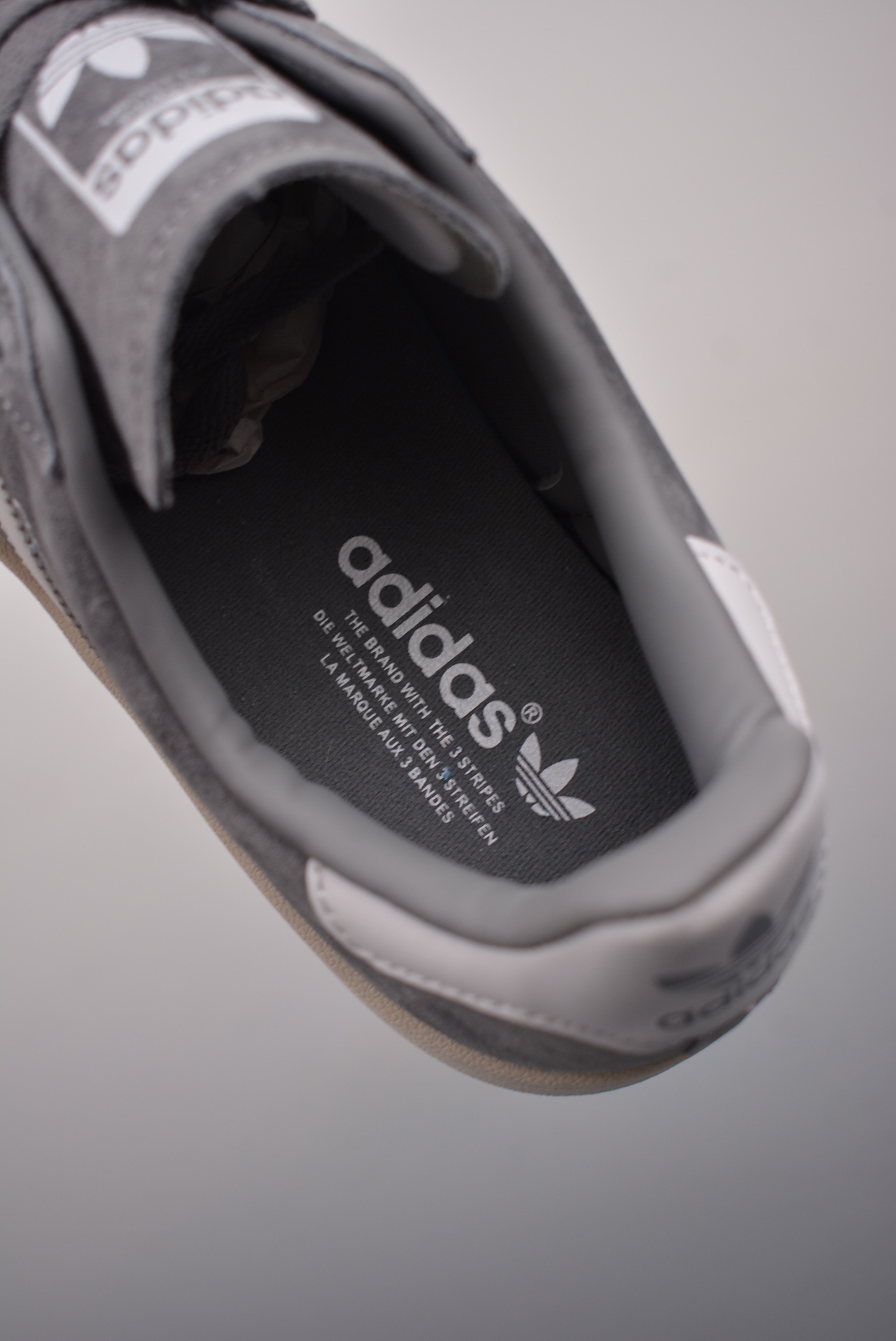 Adidas Originals Campus Suede Dark Grey White BZ0085