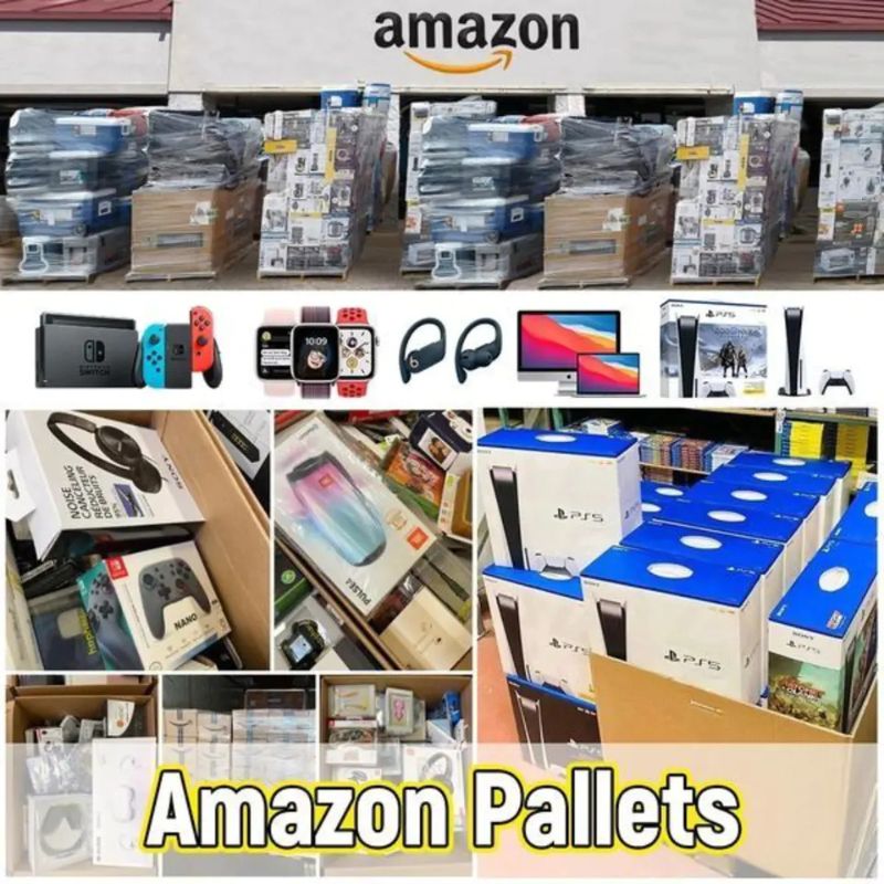 🎁2025 Amazon Warehouse Return Pallets📱💻🎮 - Last Chance to Order