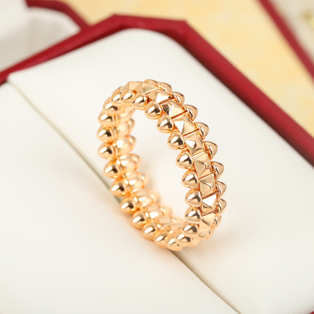 Cartier rivet ring