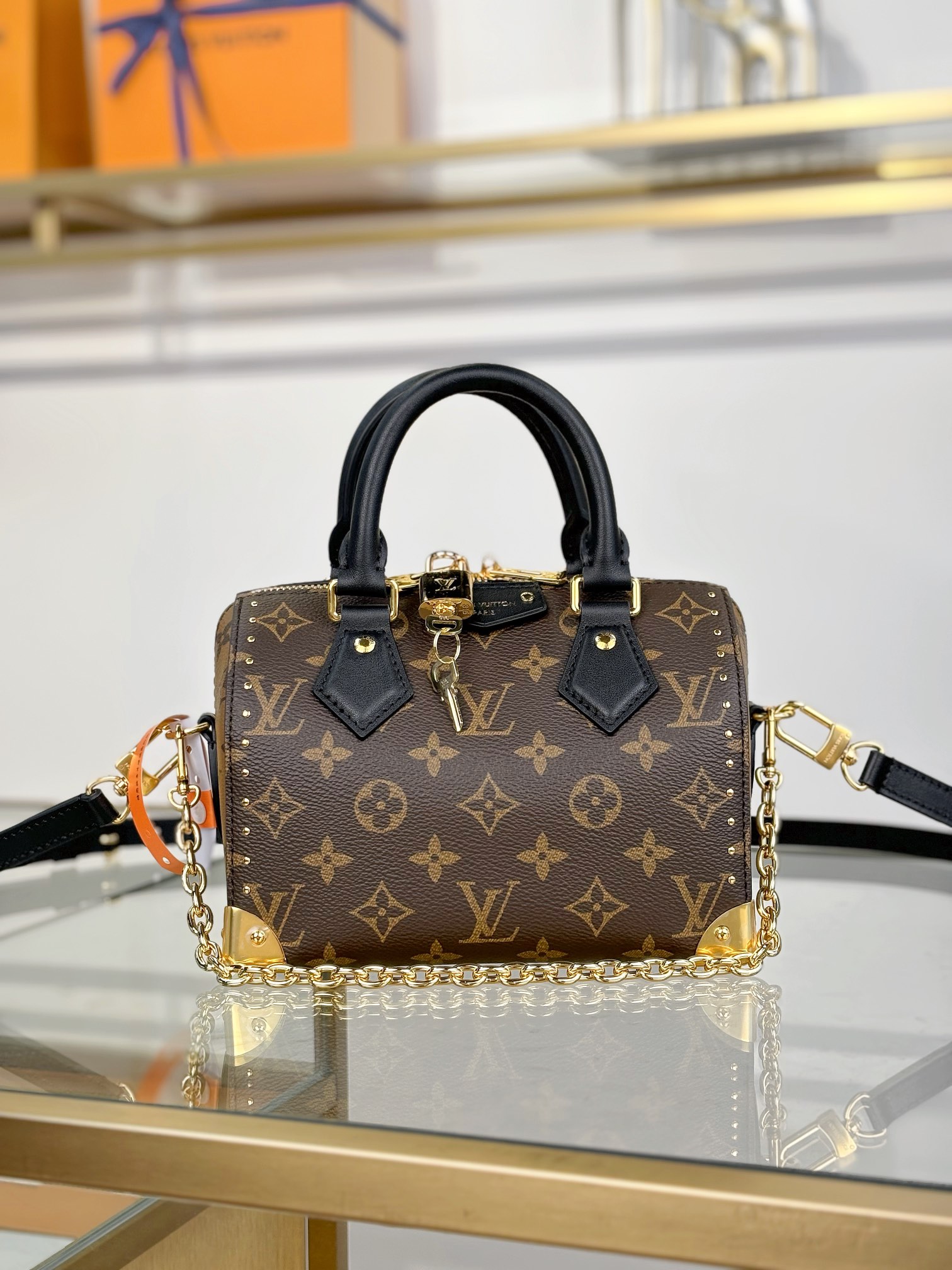 Louis Vuitton SPEEDY TRUNK 20 Bag M13146
