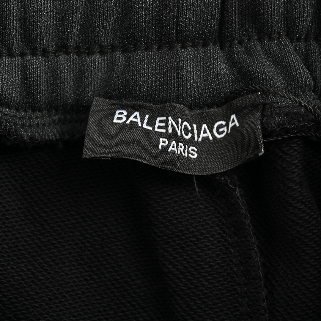 Balenciaga 24Fw embroidered cola mud-dyed washed trousers