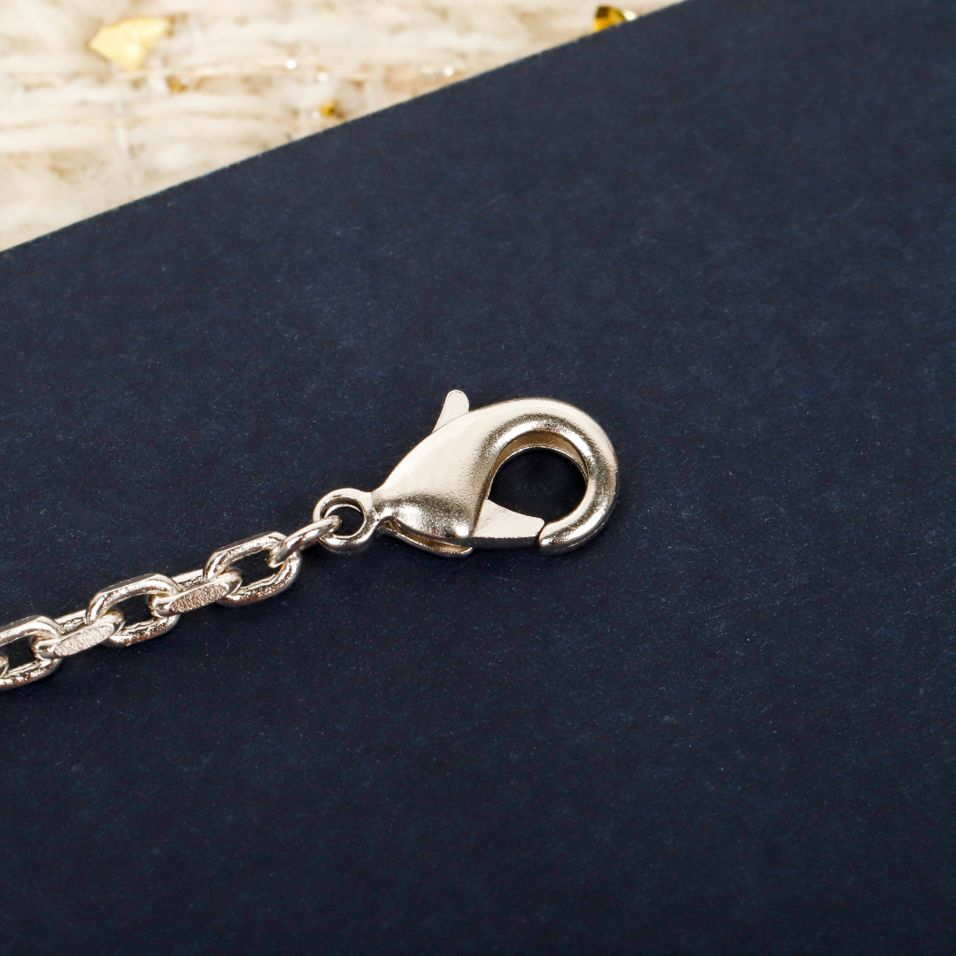 Dior diamond CD necklace
