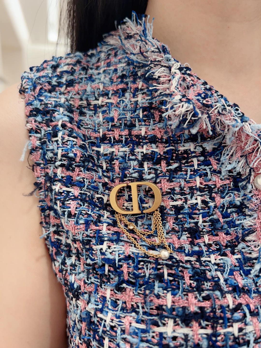 Dior Tassel Brooch