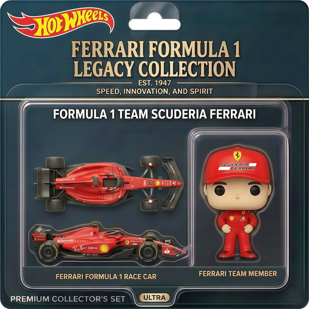 🏁🔥 Hot Wheels x Formula 1 Official Legacy Collector&rsquo;s Set