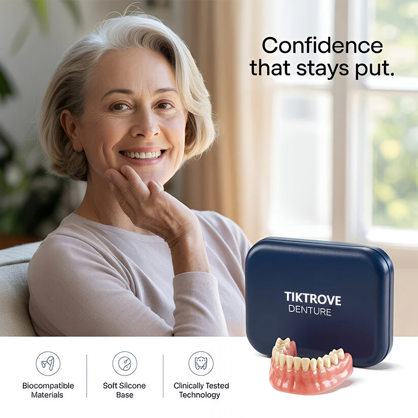 Tiktrove Adsorptive Denture