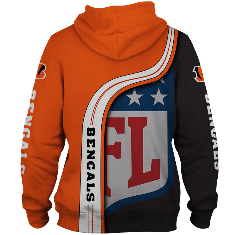 CINCINNATI BENGALS 3D HOODIE CCBB001