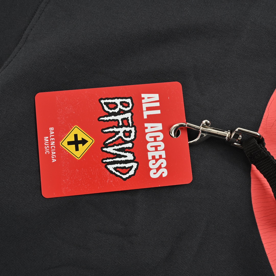 Balenciaga 24Fw No Entry Hoodie