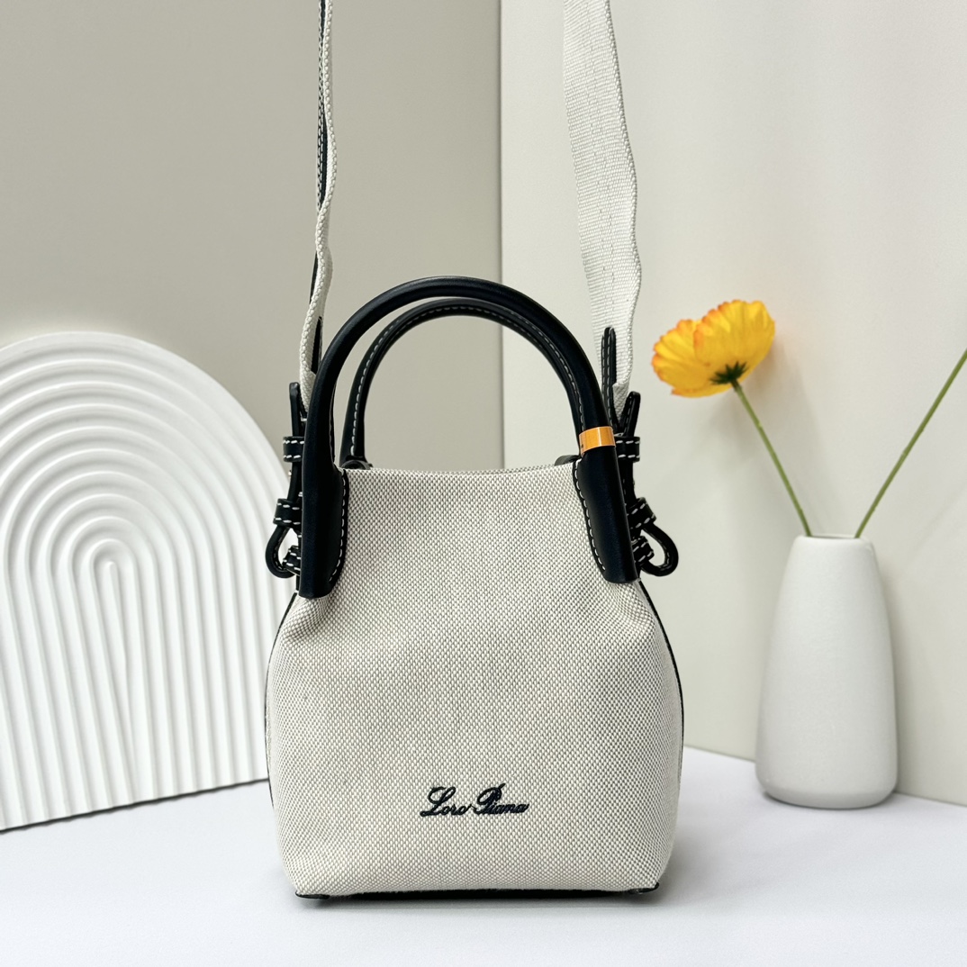 Loro Piana Bale Mini Bucket Bag FAM7943