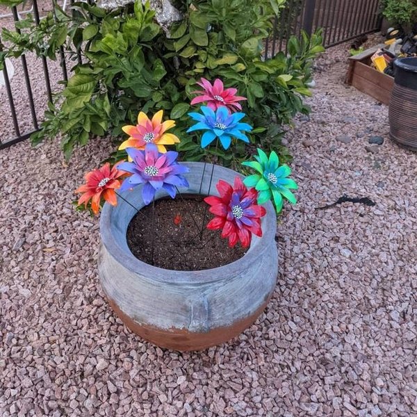 🔥Last Day Promotion 70% OFF🍀Metal Flowers Garden Stakes